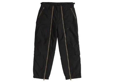 Pre-owned Supreme Men's  Alpha Industries Cotton Twill Flight Pant In Black