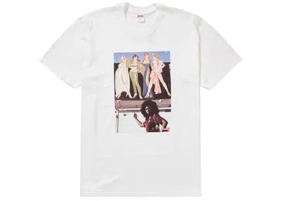 Pre-owned Supreme Men's  American Picture Tee Shirt In White
