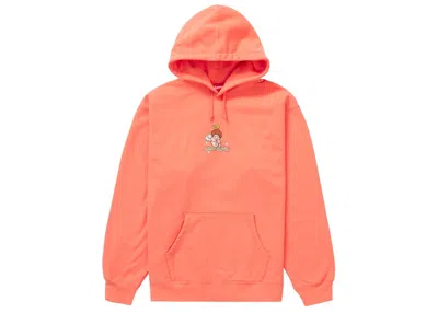 Pre-owned Supreme Men's  Angel Hooded Sweatshirt In Apricot