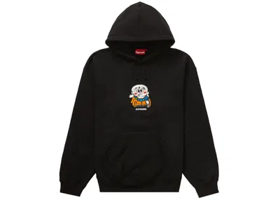 Pre-owned Supreme Men's  Aoi Buddha Hooded Sweatshirt In Black