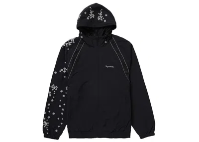 Pre-owned Supreme Men's  Aoi Glowinthedark Track Jacket In Black