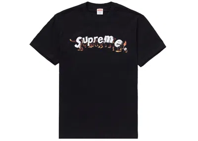 Pre-owned Supreme Men's  Apes Tee Shirt In Black