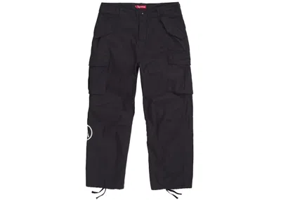 Pre-owned Supreme Men's  Aphex Twin Alpha Industries Cargo Pant In Black