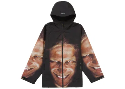 Pre-owned Supreme Men's  Aphex Twin Reversible Goretex Hooded Jacket In Black