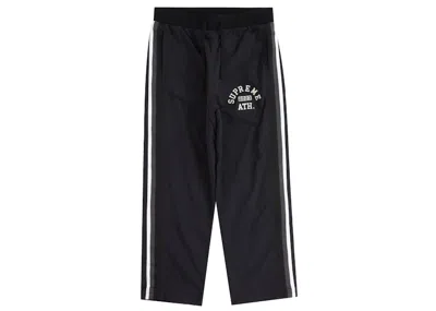 Pre-owned Supreme Men's  Appliqué Track Pant In Black
