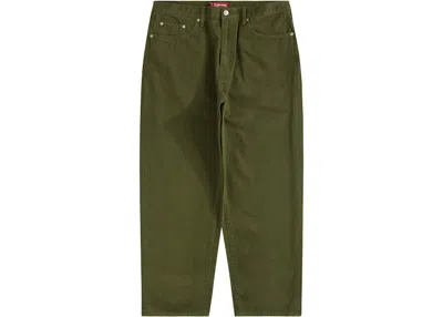 Pre-owned Supreme Men's  Baggy Jean (fw22) In Green