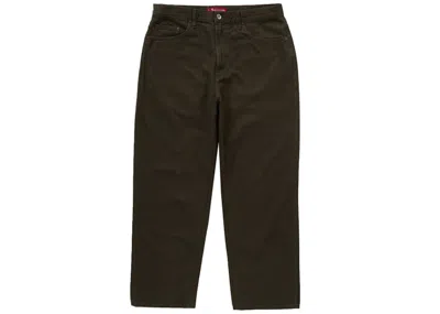 Pre-owned Supreme Men's  Baggy Jean (fw24) In Olive