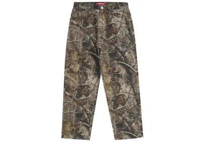 Pre-owned Supreme Men's  Baggy Jean (fw25) In Realtree Ap Camo