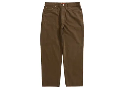 Pre-owned Supreme Men's  Baggy Jean In Light Brown