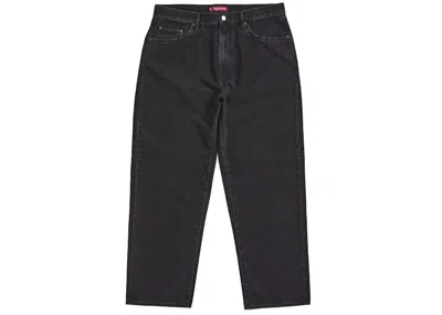 Pre-owned Supreme Men's  Baggy Jean (ss25) In Black