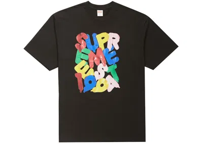 Pre-owned Supreme Men's  Balloons Tee Shirt In Black