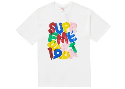 Pre-owned Supreme Men's  Balloons Tee Shirt In White