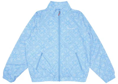 Pre-owned Supreme Men's  Bandana Track Jacket In Light Blue