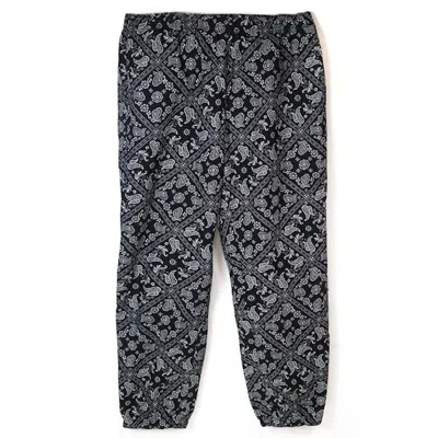 Pre-owned Supreme Men's  Bandana Track Pant In Black