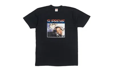 Pre-owned Supreme Men's  Barrington Levy Jah Life Englishman Tee Shirt In Black