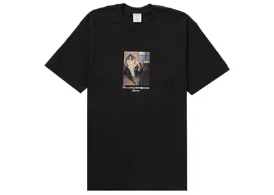 Pre-owned Supreme Men's  Bernadette Corporation Fuck Tee Shirt In Black