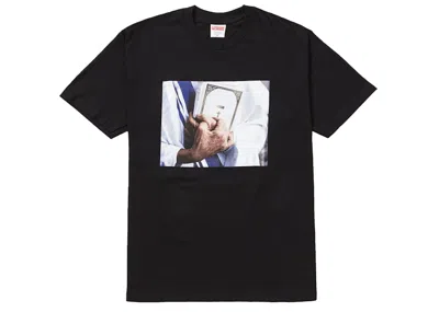 Pre-owned Supreme Men's  Bible Tee Shirt In Black