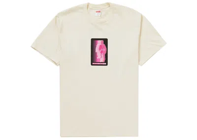 Pre-owned Supreme Men's  Blur Tee Shirt In Natural