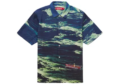 Pre-owned Supreme Men's  Boat Short Sleeve Shirt