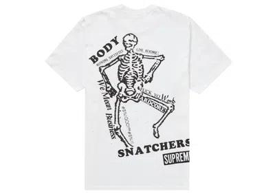 Pre-owned Supreme Men's  Body Snatchers Tee Shirt In White