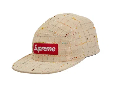 Pre-owned Supreme Men's  Boucle Camp Cap In Tan