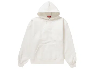 Pre-owned Supreme Men's  Box Logo Hooded Sweatshirt (fw23) In White