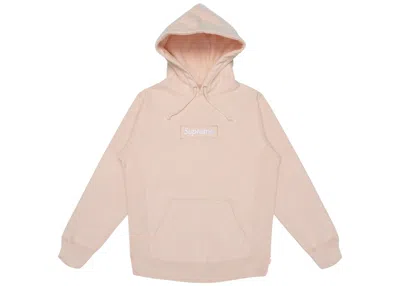 Pre-owned Supreme Men's  Box Logo Hoodie In Peach