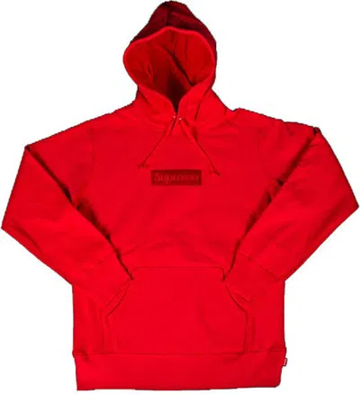 Pre-owned Supreme Men's  Box Logo Pullover Hoodie In Red