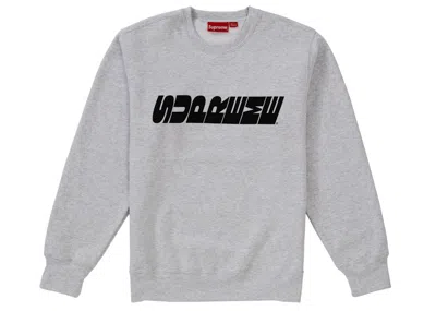 Pre-owned Supreme Men's  Breed Crewneck Sweatshirt In Ash Grey