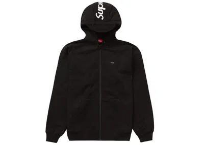 Pre-owned Supreme Men's  Brim Zip Up Hooded Sweatshirt In Black