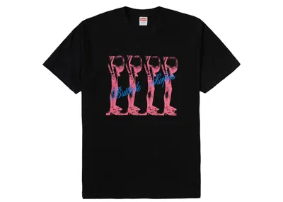 Pre-owned Supreme Men's  Butthole Surfers Tee Shirt In Black
