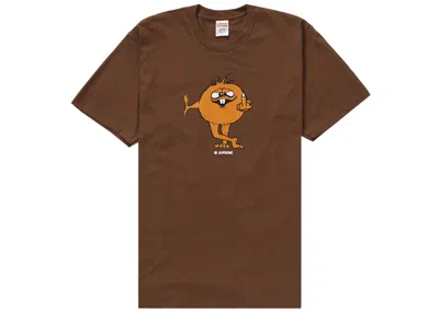 Pre-owned Supreme Men's  Camacho Tee Shirt In Brown