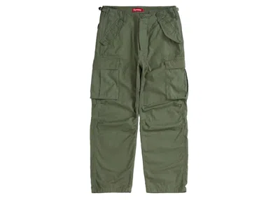 Pre-owned Supreme Men's  Cargo Pant (fw20) In Olive