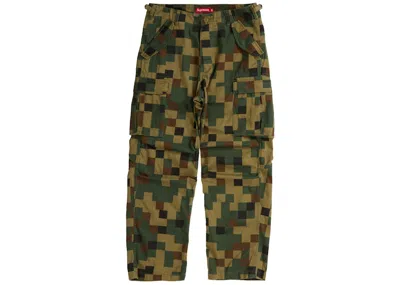 Pre-owned Supreme Men's  Cargo Pant (fw20) In Olive Digi Camo