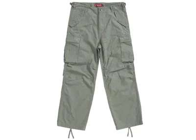 Pre-owned Supreme Men's  Cargo Pant (fw25) In Olive