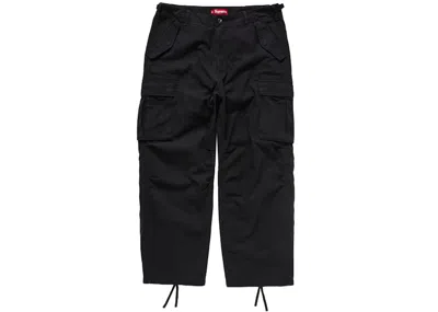 Pre-owned Supreme Men's  Cargo Pant Pant (fw24) In Black