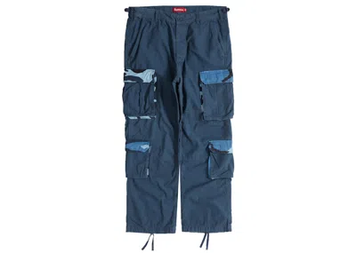 Pre-owned Supreme Men's  Cargo Pant Pant (ss22) In Navy Blue