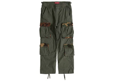 Pre-owned Supreme Men's  Cargo Pant Pant (ss22) In Olive In Green