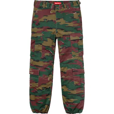 Pre-owned Supreme Men's  Cargo Pant (ss18) In Jigsaw Camo