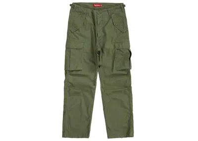 Pre-owned Supreme Men's  Cargo Pant (ss20) In Olive