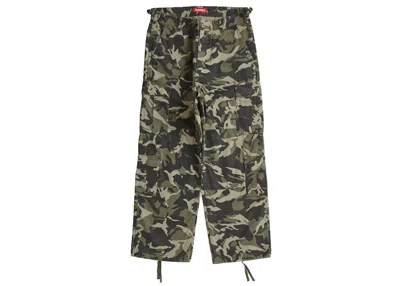Pre-owned Supreme Men's  Cargo Pant (ss23) In Olive Camo