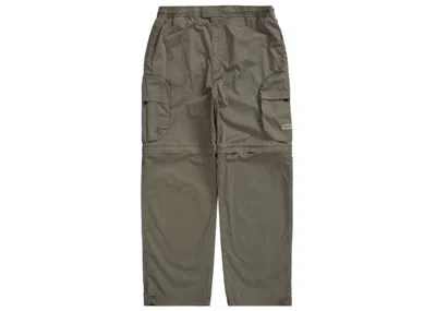 Pre-owned Supreme Men's  Cargo Zipoff Cinch Pant In Grey