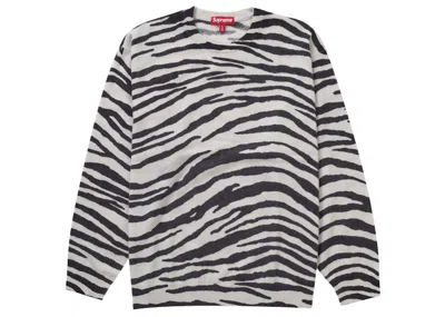 Pre-owned Supreme Men's  Cashmere Sweater In Zebra