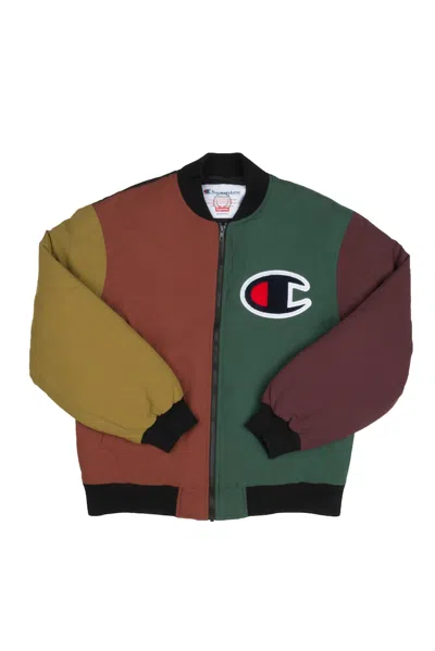 Pre-owned Supreme Men's  Champion Blocked Jacket