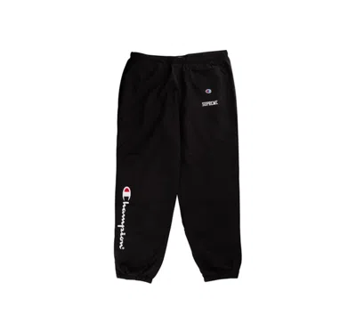 Pre-owned Supreme Men's  Champion Track Pant In Black