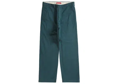 Pre-owned Supreme Men's  Chino Pant (fw22) In Slate In Gray
