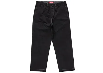 Pre-owned Supreme Men's  Chino Pant (fw24) In Overdyed Labels