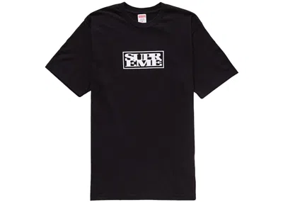 Pre-owned Supreme Men's  Connect Tee Shirt In Black