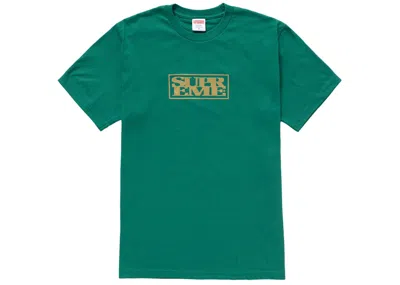 Pre-owned Supreme Men's  Connect Tee Shirt In Light Pine