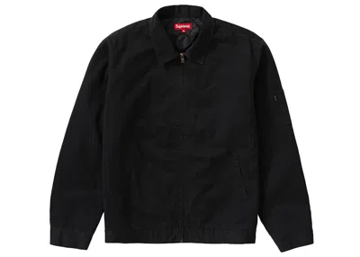 Pre-owned Supreme Men's  Cop Car Embroidered Jacket In Black